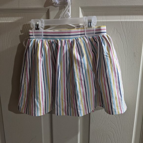 Multicolor stripe skirt with shorts attached - Picture 1 of 3